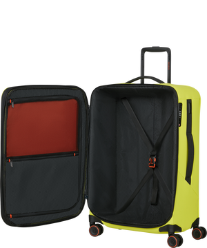 Glazed Expanderbar resv&auml;ska med 4 hjul 67cm 67 x 44 x 30/33 cm | 3 kg