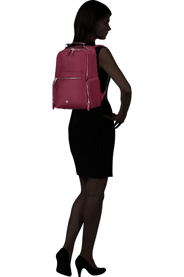 Samsonite Karissa Evo Round Backpack 15.6'  Garnet Red