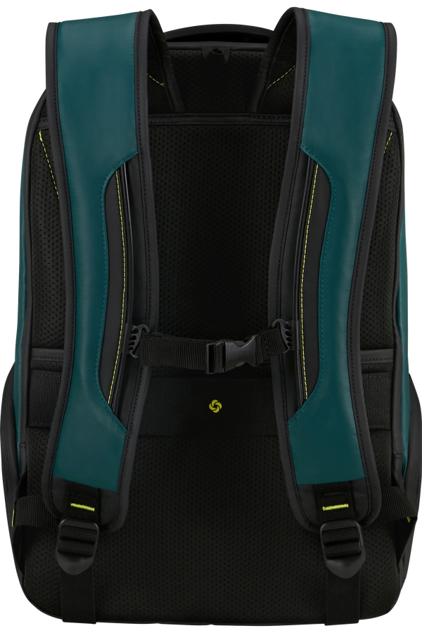Samsonite Ecodiver URBAN LAP. BACKPACK M USB  Dark Teal/Lime