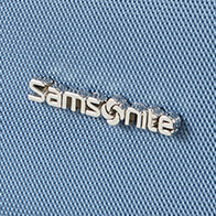 Nefti - Samsonite-logotyp med blanka nickeldetaljer