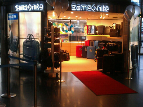Välkommen till vår nyöppnade Samsonite quick store på Arlanda airport!