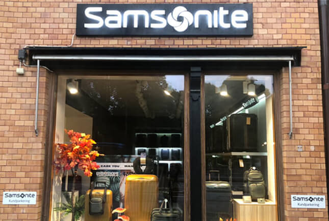 Samsonite Flagship Store Göteborg